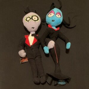 AFI Art of Drowing Art and Articia Plush Set Rare